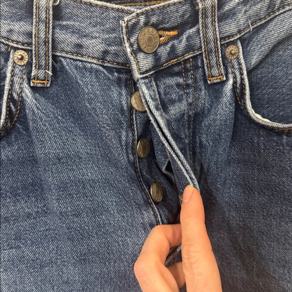 RAILS THE MELROSE CLASSIC SLIM BUTTON FLY CROP JEAN 28 - Picture 12 of 15